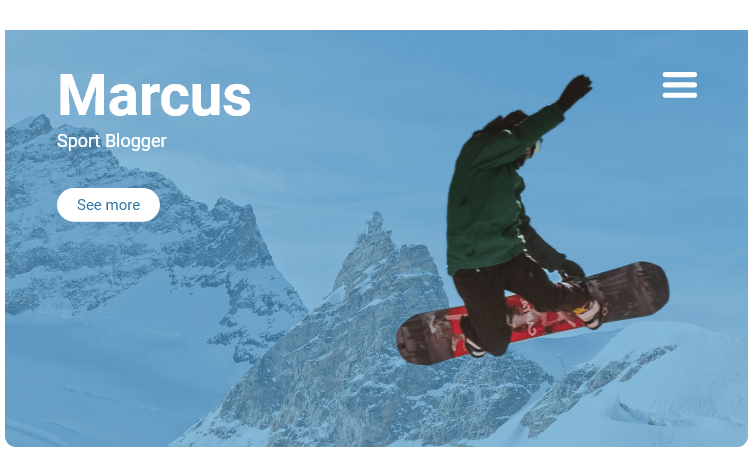 Marcus, sportbloggare